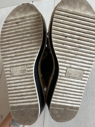 Sandalias de plataforma negras