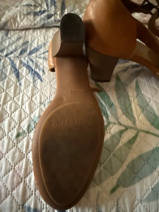 Zapatos de piel mujer tacón