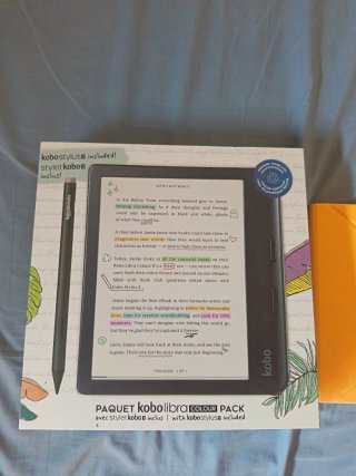 Kobo Libra Colour 32GB + Stylus Nero