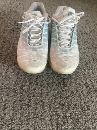 Nike Air Max Plus TN Bianche con Degradato Blu
