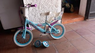 Bicicleta niña Frozen 14"