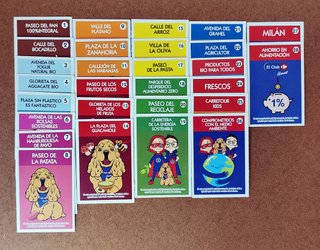 CARTAS CALLES MONOPOLY CARREFOUR