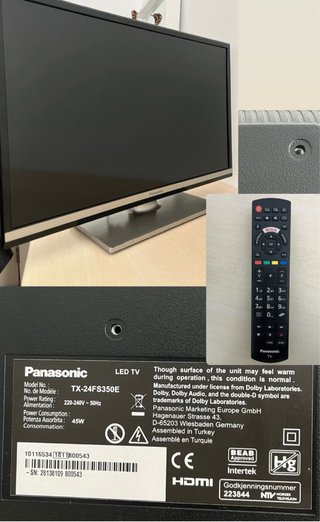 Smart TV Panasonic 24 HD TX-24FS350E + Mando