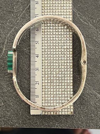 Bracciale Vintage Argento 925 Malachite
