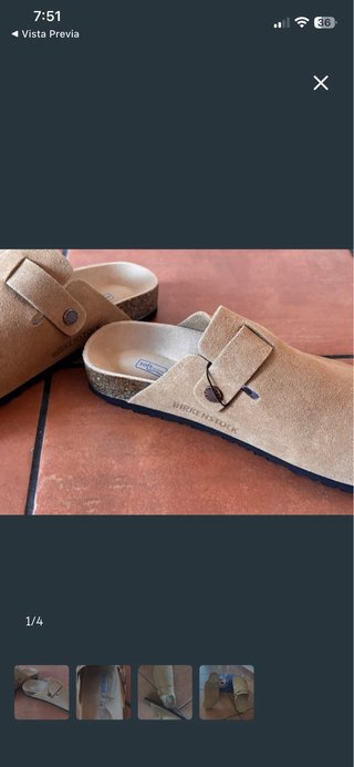 Calzado zuecos para hombres Birkenstock