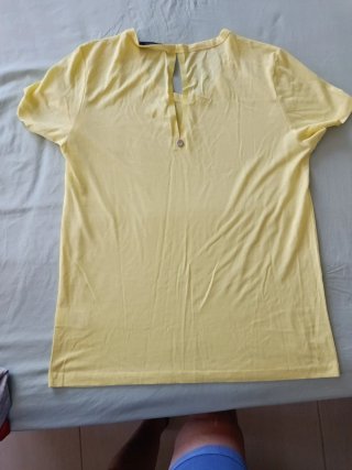 Camiseta amarilla cop.copine Talla M