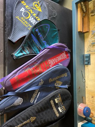 Pack 5 Raquetas Tenis con Funda