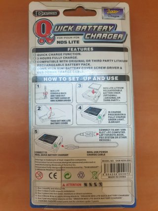 Lote Accesorios Nintendo DS Lite Dragon