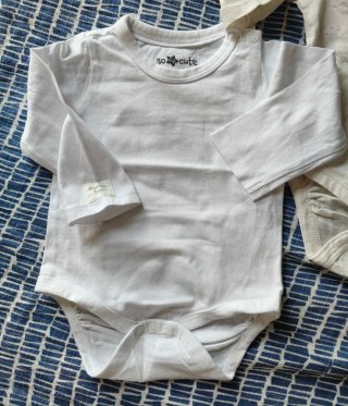 Bodys bebé manga larga 3-6 meses (68cm)