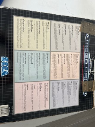 Sega Mega Drive Consola Negra