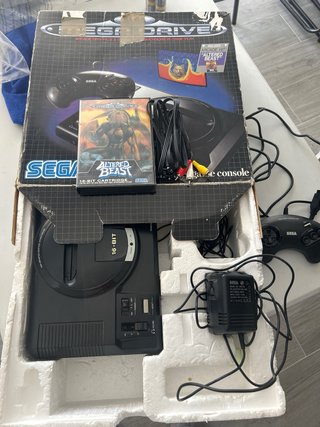 Sega Mega Drive Consola Negra
