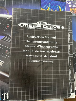 Sega Mega Drive Consola Negra