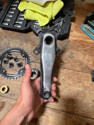 Bielas shimano saint.