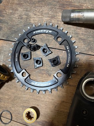 Bielas shimano saint.