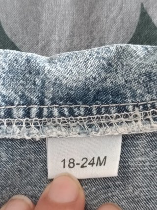 Vestido ganga 18-24 meses