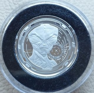 Moneda Plata 1/2 Oz Ghana 2022 Reina