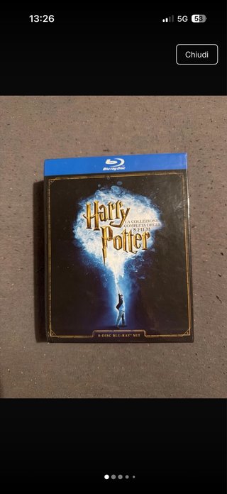 Collezione blu ray harry potter