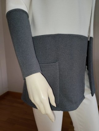 Chaqueta Hollys color block con capucha