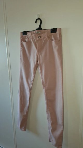 Vaqueros Stradivarius Rosa Talla 40