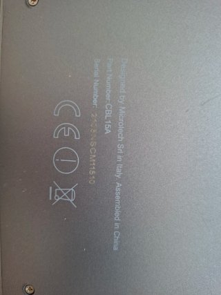 Notebook Microtech CoreBook Grigio/Argento