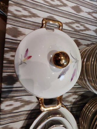 Vajilla Royal China Porcelana Años 60 + 50 piezas