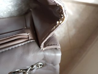 Bolso Chanel Gris Vintage