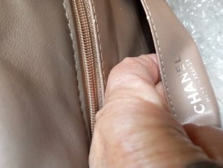 Bolso Chanel Gris Vintage