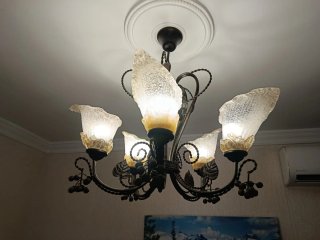 Lámparas de Techo Cristal Pack de 2