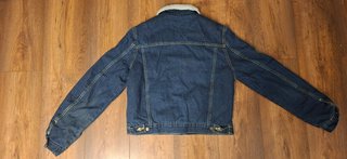 Chaqueta Vaquera Y2K con Forro Sherpa