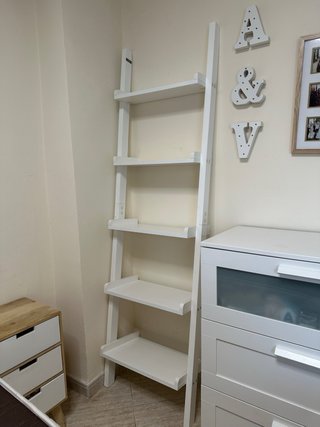 Estantería Escalera Blanca Sobuy