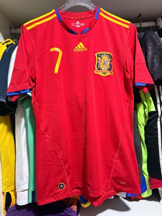 Camiseta España 7 David Villa Adidas 2010