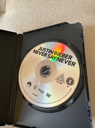 DVD Justin Bieber Never Say Never