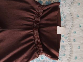 Pantalón deportivo Zara marrón