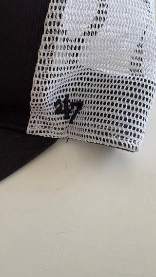 Gorra NY Yankees Negra y blanca.