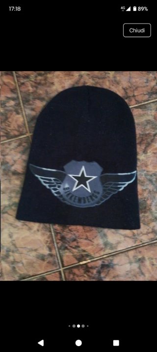 Cappello Bikkembergs nero e grigio