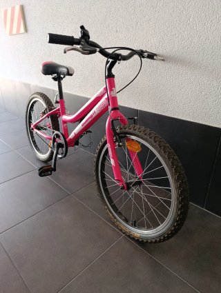 Bicicleta infantil rosa