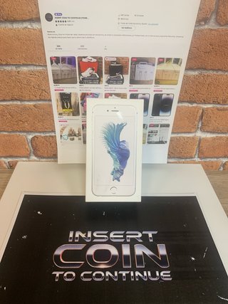 iPhone 6S Plata/Blanco