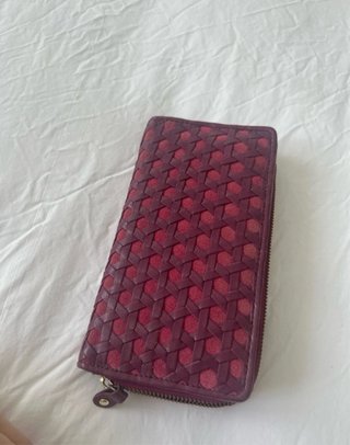 Billetera de piel