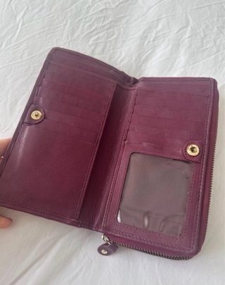 Billetera de piel