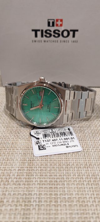 Tissot PRX Powermatic 80 40mm Esfera Verde