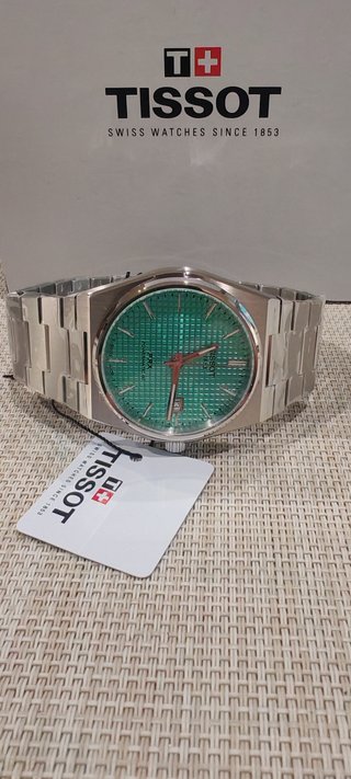 Tissot PRX Powermatic 80 40mm Esfera Verde