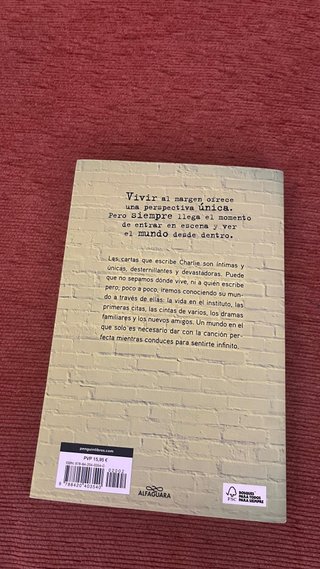 Libro Las ventajas de ser un marginado