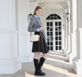 Bolso Bandolera Mujer Miss Lulu Piel