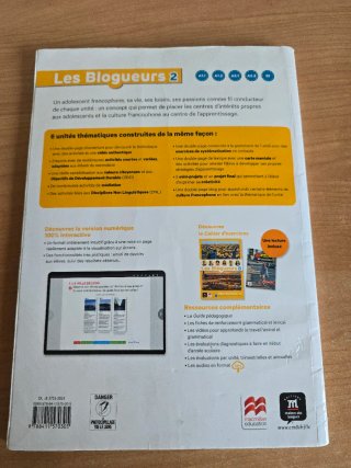 LES BLOGUEURS 2 A1.2 LIVRE (EPACK)