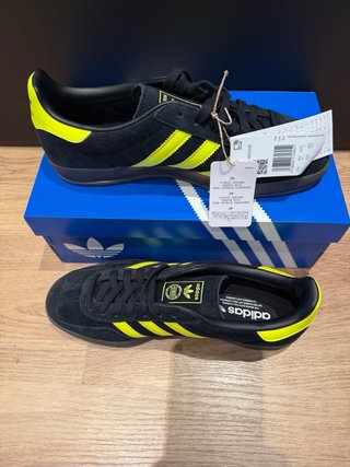 Adidas Gazelle Indoor Talla 43 Negro/Amarillo