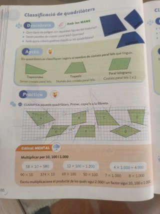 Matemàtiques, 4 Primària, Projecte Construint mons