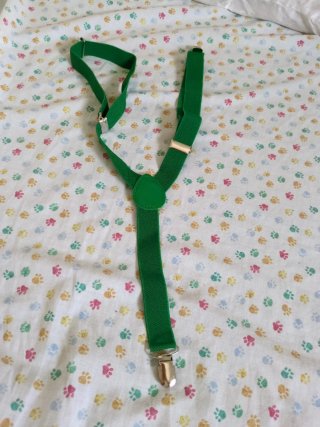 Tirantes para niño color verde
