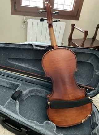 Violín con funda y arco