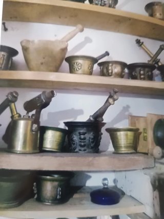 Lote de morteros antiguos