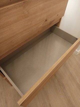 Mueble de baño madera y metal